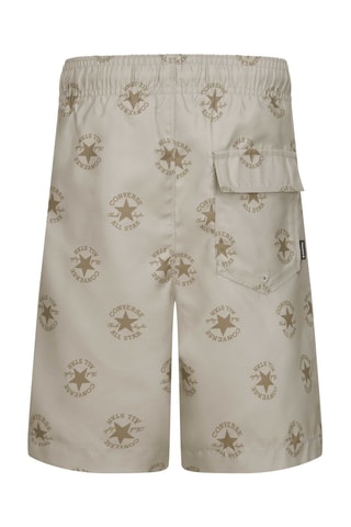 Short de bain - Gris et vert