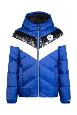 Doudoune à capuche - Bleu