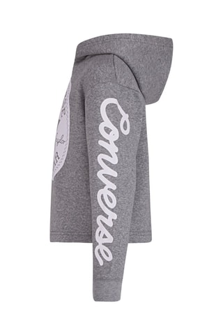 Sweat à capuche - Blanc et gris