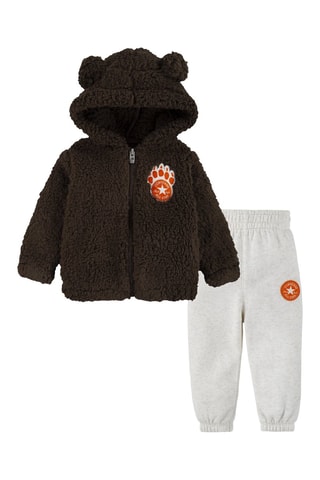 Ensemble de jogging - Marron et gris