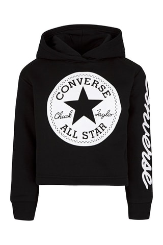 Sweat à capuche - Blanc et noir