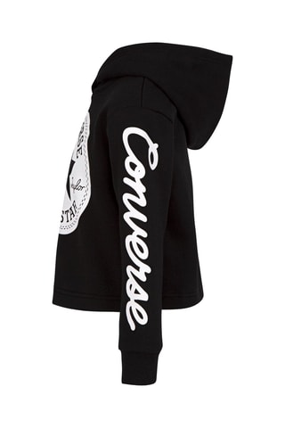 Sweat à capuche - Blanc et noir