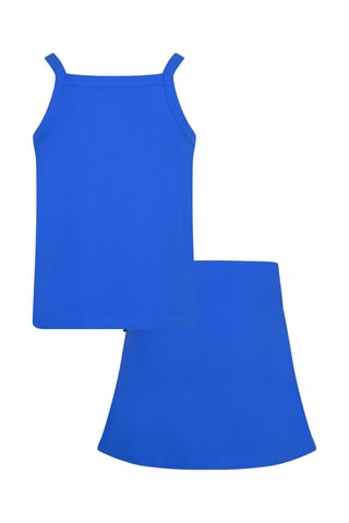 Débardeur et jupe - Bleu
