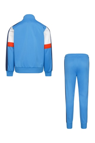 Survêtement et rouge - Bleu