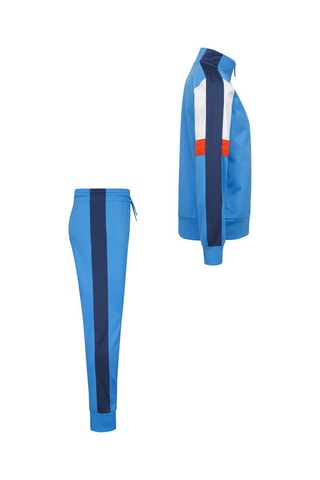 Survêtement et rouge - Bleu