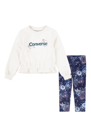 Sweat et - Blanc, noir et beige