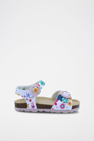 Sandales Rosso - Blanc et rose