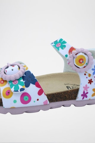 Sandales Rosso - Blanc et rose