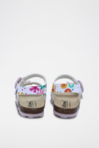 Sandales Rosso - Blanc et rose