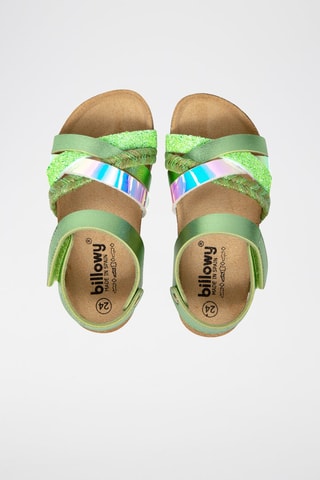 Sandales Rosso - Vert