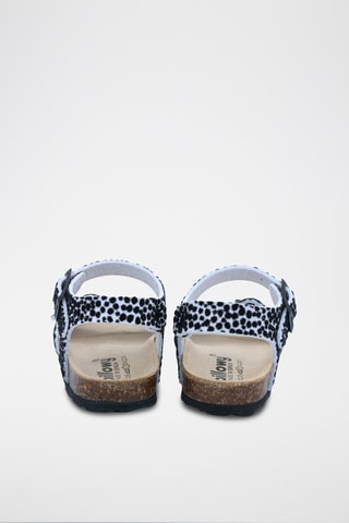 Sandales Rosso - Blanc et noir