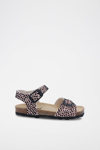 Sandales Rosso - Nude et noir