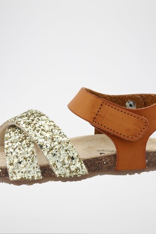 Sandales Rosso - Marron et doré