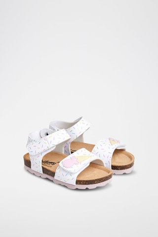 Sandales Rosso - Blanc