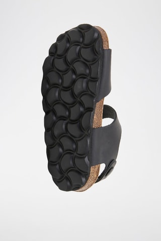 Sandales en cuir - Noir