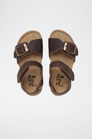 Leren Sandalen - Bruin