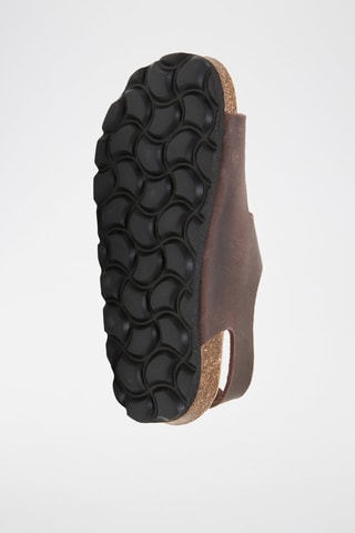 Sandales en cuir - Marron