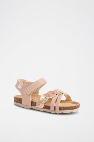 Sandales en cuir - Rose