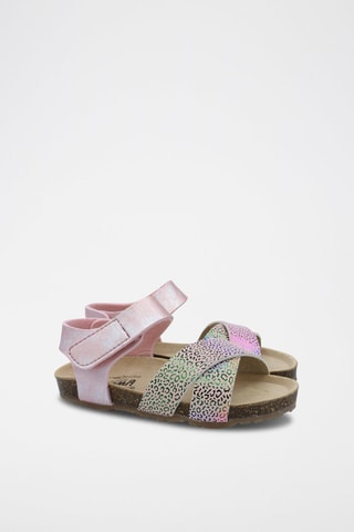 Sandales Rosso - Doré rose