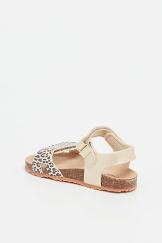 Sandales Rosso - Doré et noir