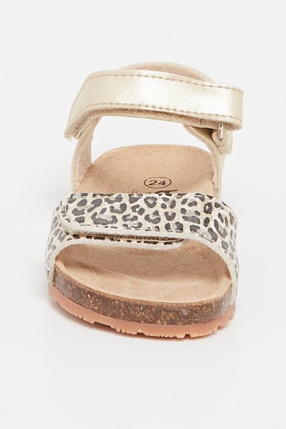 Sandales Rosso - Doré et noir