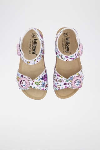 Sandales Rosso - Blanc et rose