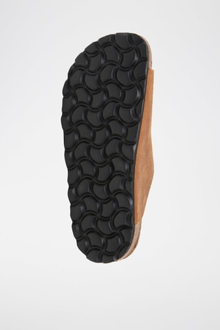 Mules en cuir - Marron