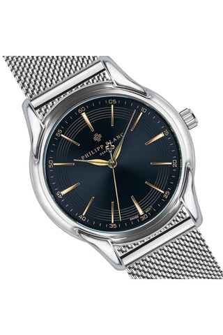 Orologio al quarzo in acciaio - Argentato