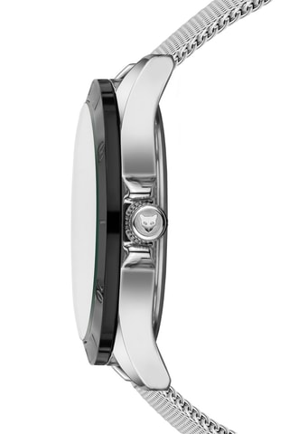 Orologio al quarzo in acciaio San Marino - Argentato e nero