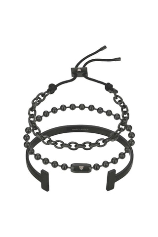 3 bracciali - Nero