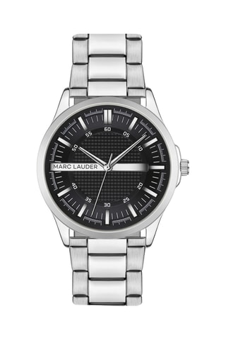 Orologio al quarzo in acciaio - Argentato