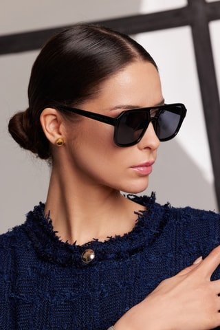 Occhiali da sole polarizzati unisex Nebula - Categoria 3 - Nero