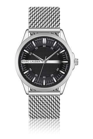 Orologio al quarzo in acciaio - Argentato