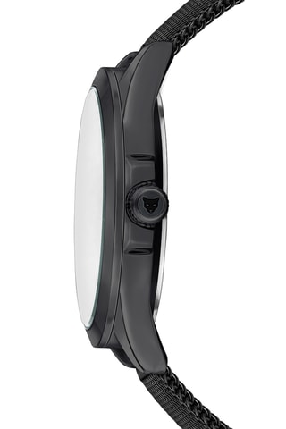 Orologio al quarzo in metallo - Nero