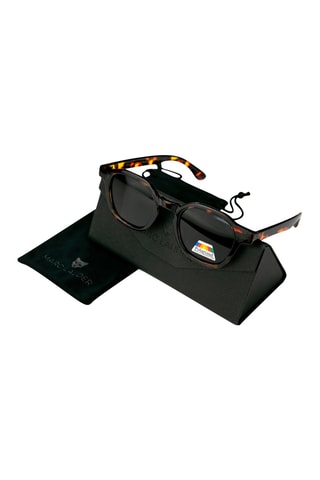 Occhiali da sole polarizzati unisex - Categoria 3 - Nero e giallo