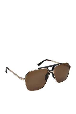 Occhiali da sole polarizzati unisex Urban Dandy - Categoria 3 - Dorato e marrone