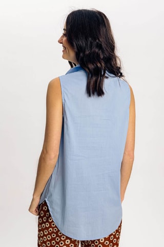 Top - Bleu clair