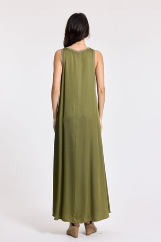 Robe longue - Vert
