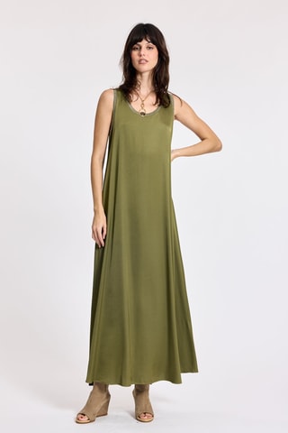 Robe longue - Vert