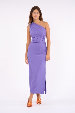 Robe asymétrique - Violet