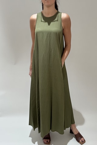 Robe longue - Vert