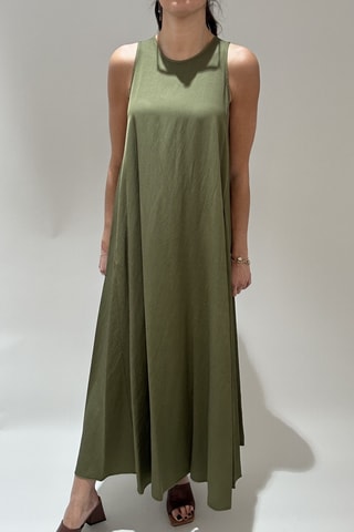 Robe longue - Vert