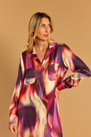 Robe droite - Multicolore