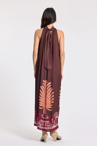 Robe longue - Corail