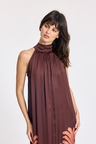 Robe longue - Corail