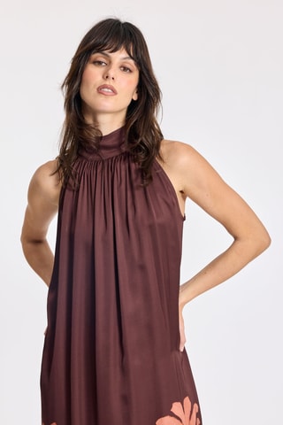 Robe longue - Corail