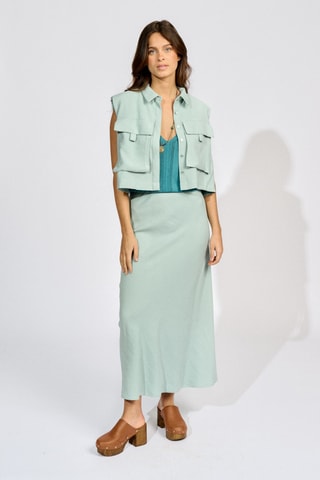 Veste sans manches - Vert clair