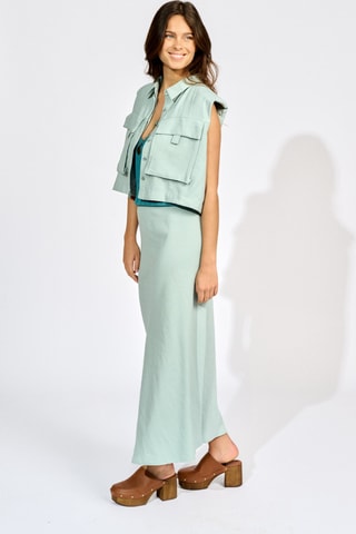 Veste sans manches - Vert clair