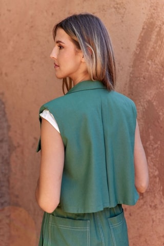 Veste sans manches - Vert