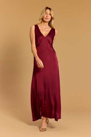 Robe longue - Bordeaux